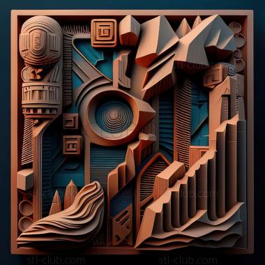 3D модель Игра Hyper Scape (STL)